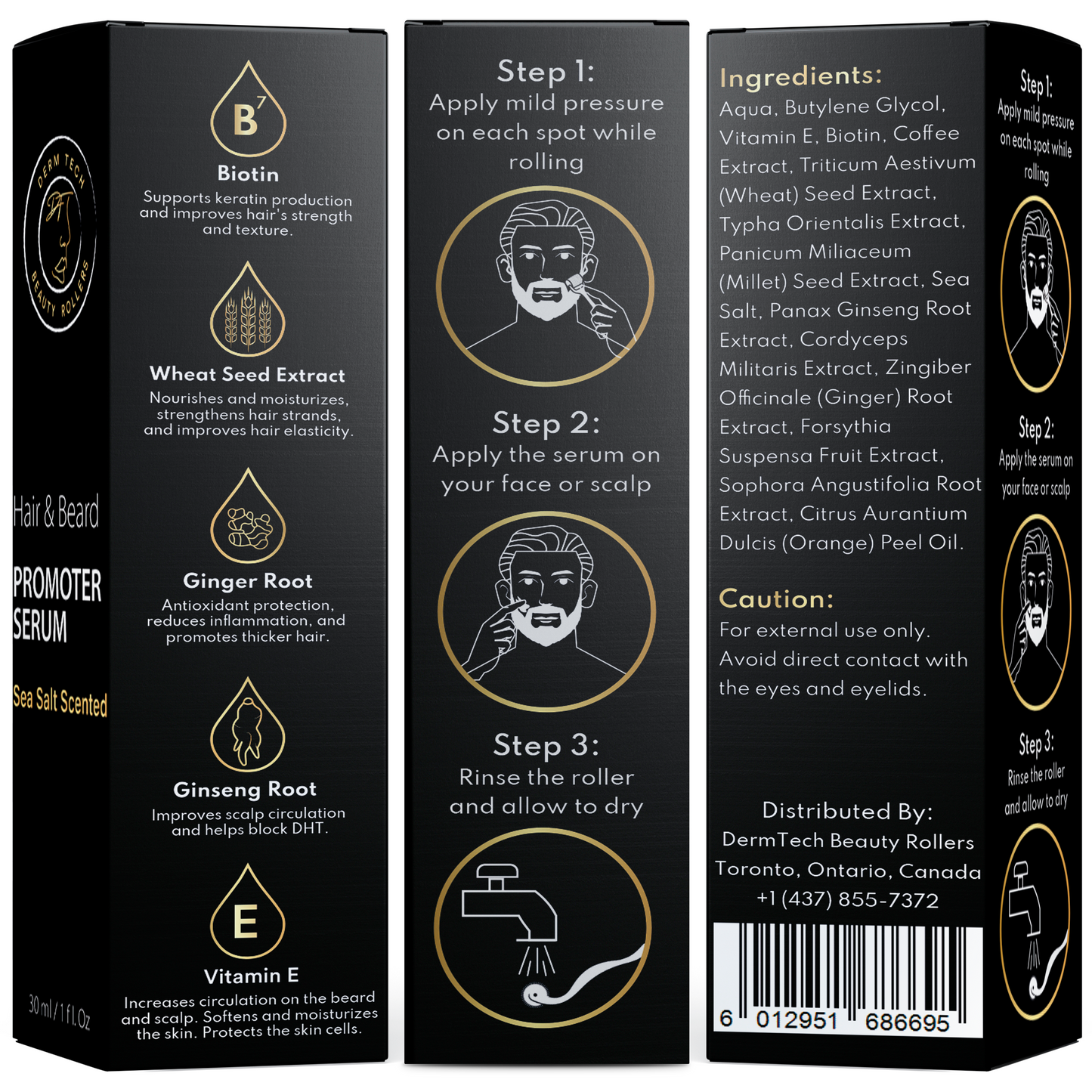 DermTech Hair & Beard Growth Serum